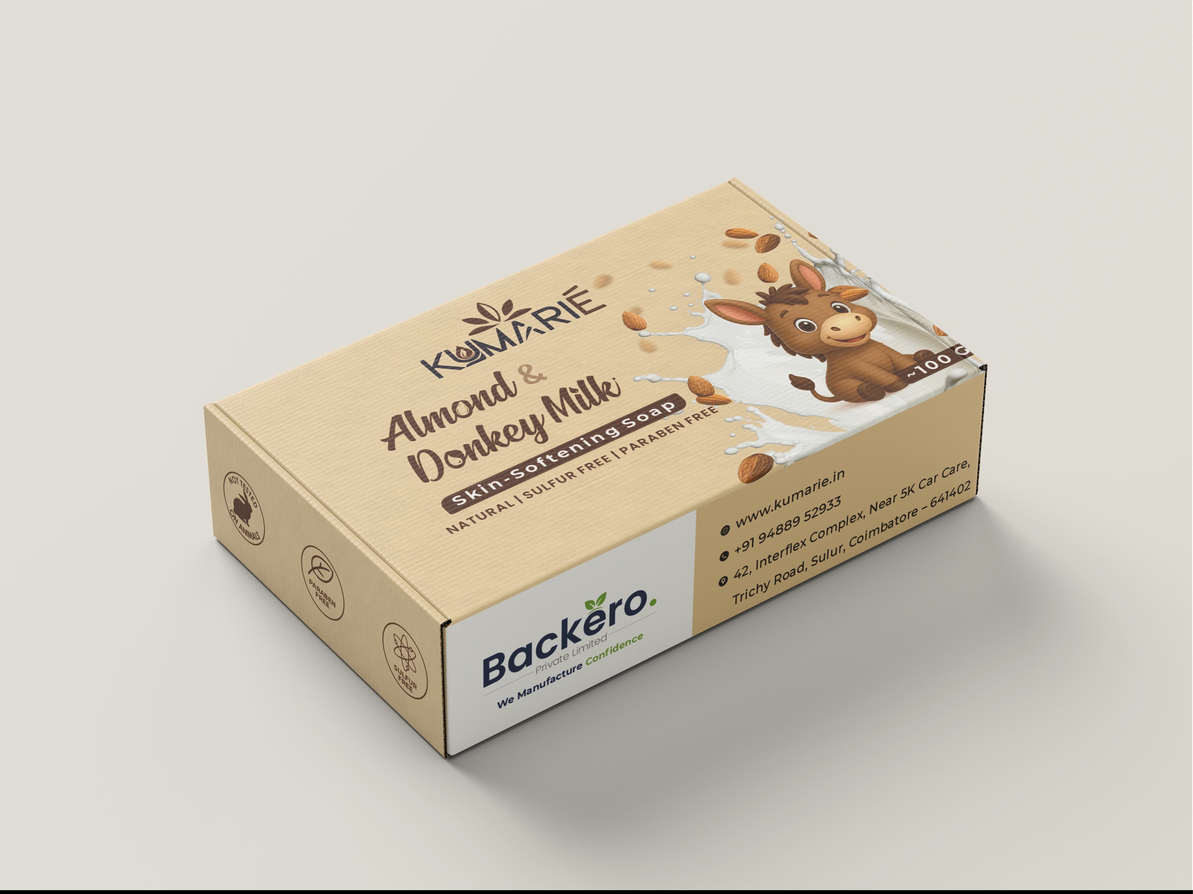 Almond & Donkey Milk Skin-Softening Soap