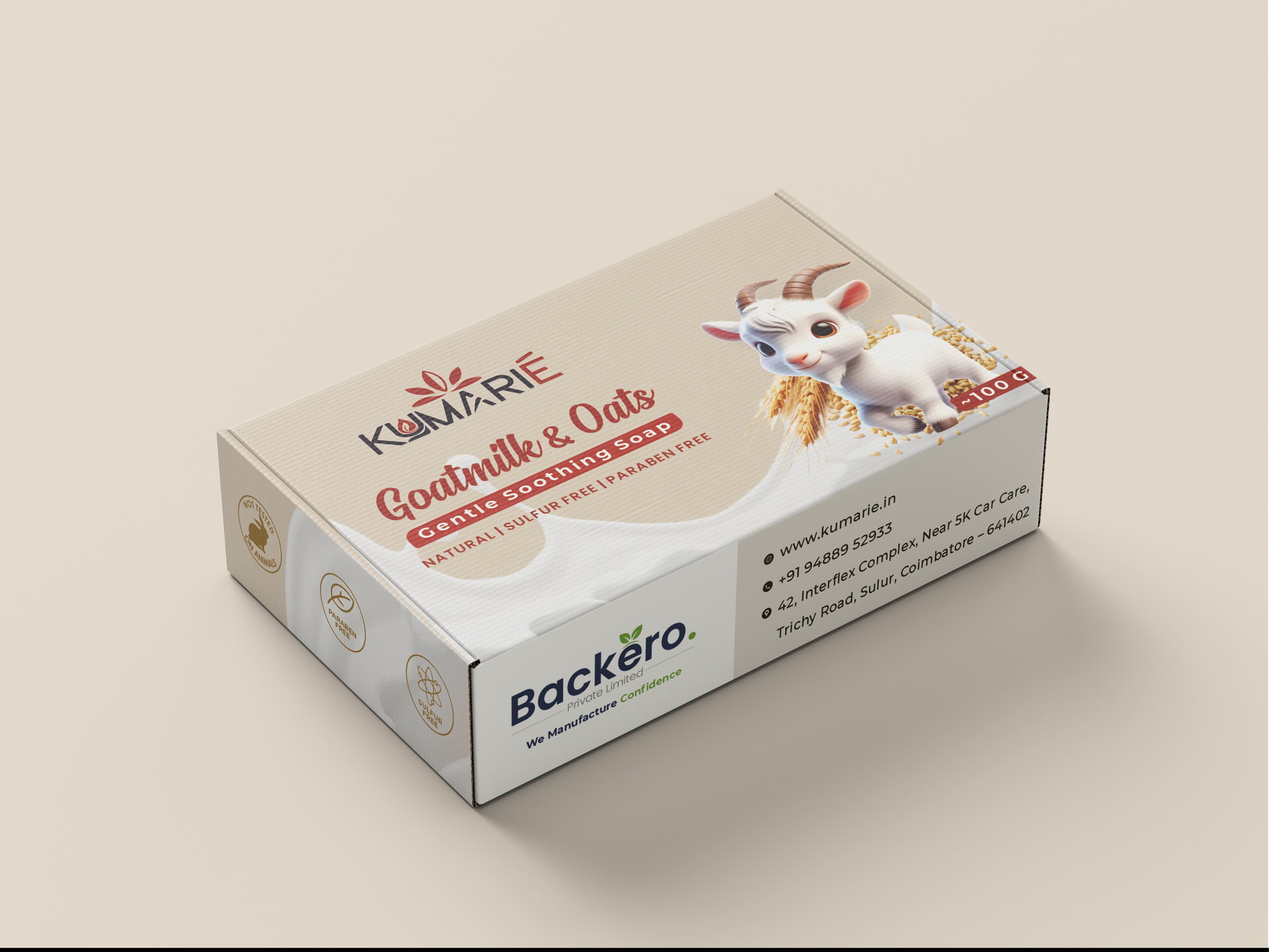 Goatmilk & Oats Gentle Soothing Soap